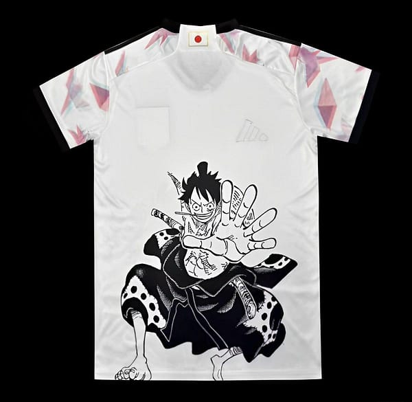 2022 Japan Away White One Piece Luffytaro Special Jersey - Image 2