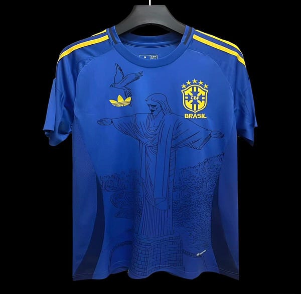 2024 Brazil Blue Special Jersey