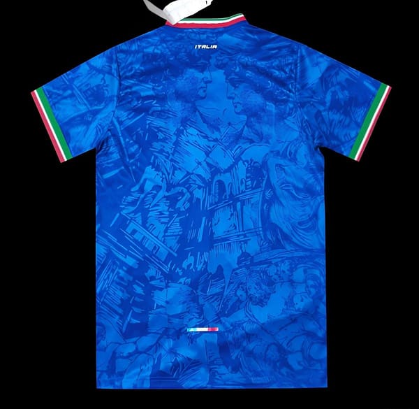 2024 Italy Michelangelo Blue Special Training Jersey - Image 2