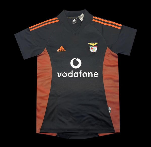 Retro 02/03 Benfica Away Black Jersey