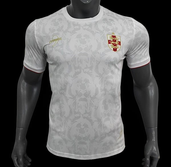 2024 England Comma White Footbal Jersey