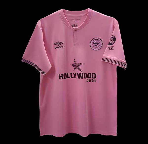 24/25 Brentford Third Pink Jersey