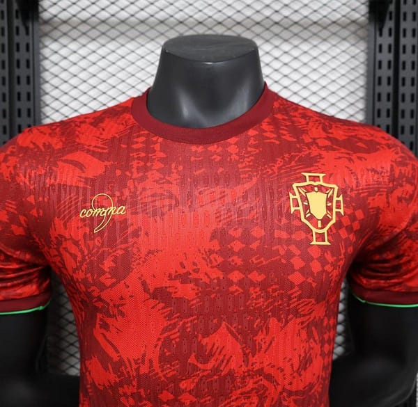 Player Version 2024 Portugal Comma Football Champions Of Europe Jersey - Image 8