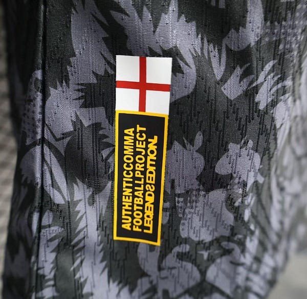 Player Version 2024 England Comma Football Champions Of Europe Jersey - Image 7