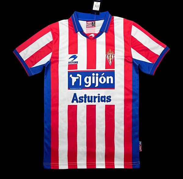Retro 01/02 Sporting Gijon Home Jersey