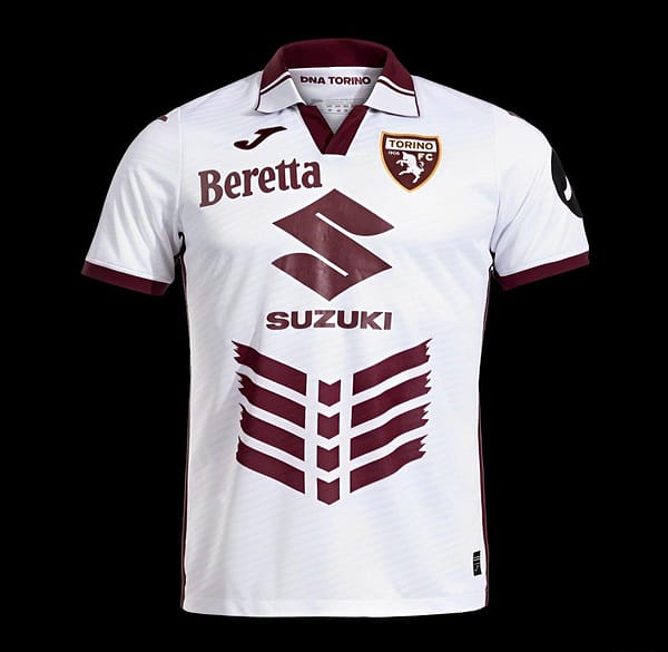 24/25 Torino Away White Jersey
