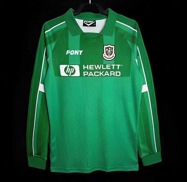 Retro 97/99 Tottenham Hotspur Green Goalkeeper Jersey