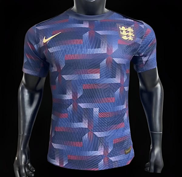 Player Version 2024 England Euro Pre-match Navy Jersey