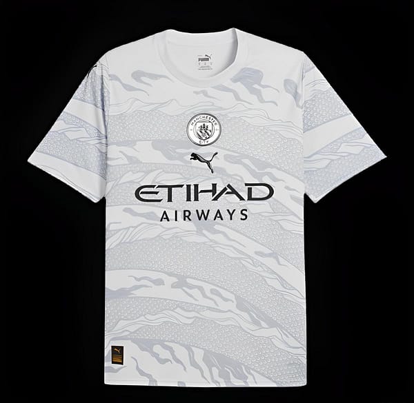 24/25 Manchester City Puma Year of the Dragon White Jersey