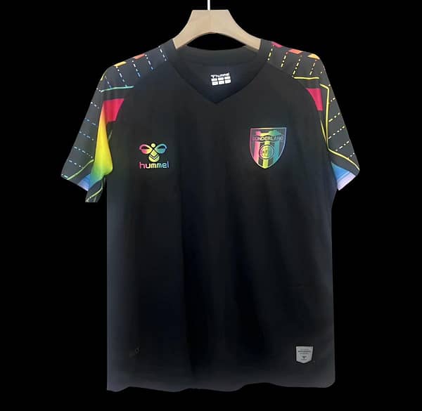 25/26 Sunderland Equality Black Pre-Match Jersey