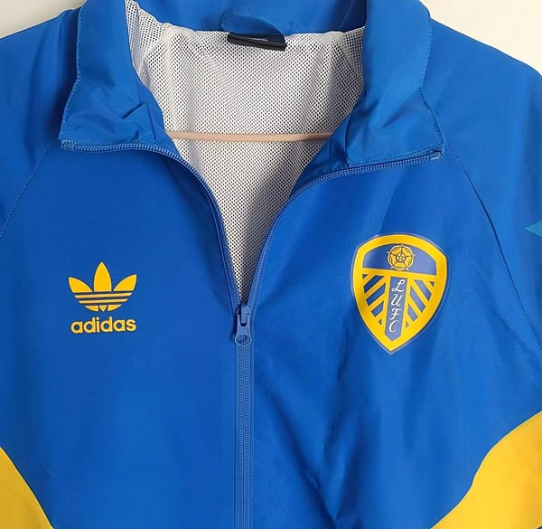2025 Leeds United Blue Windbreaker - Image 3