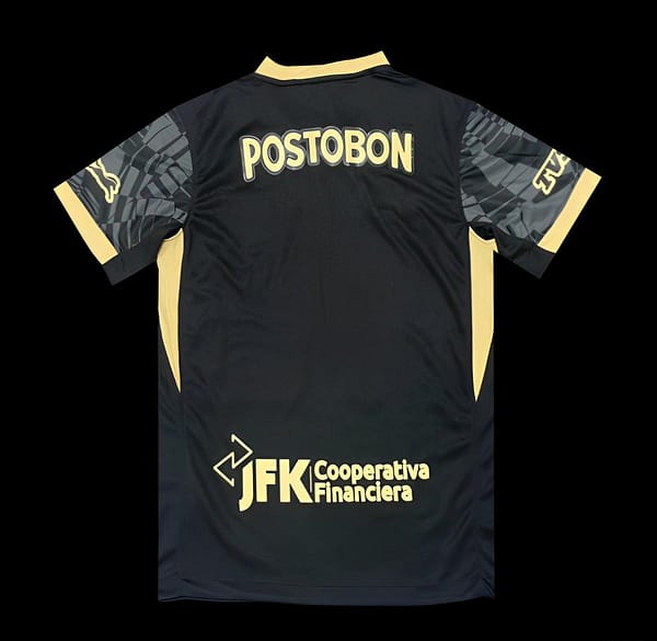 25/26  Atletico Nacional Away Black Jersey - Image 2