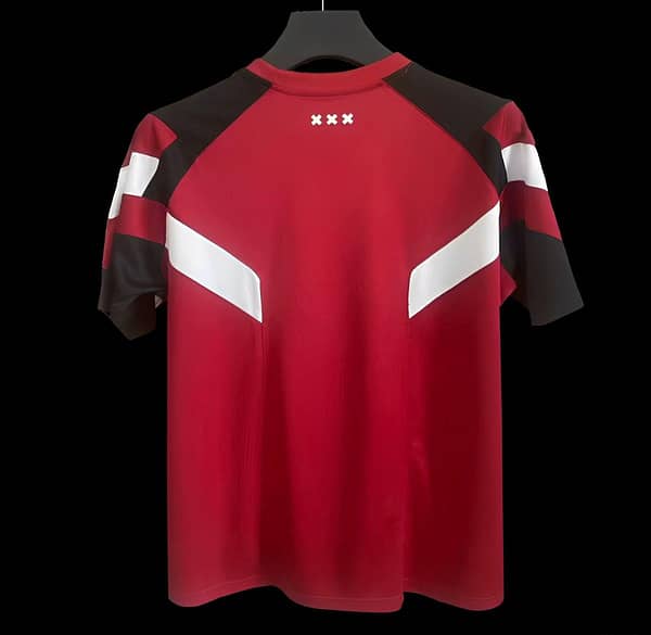 24/25 Ajax Originals Wine T-Shirt Jersey - Image 2