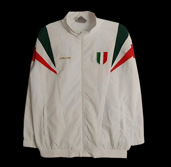 2025 Italy White Windbreaker