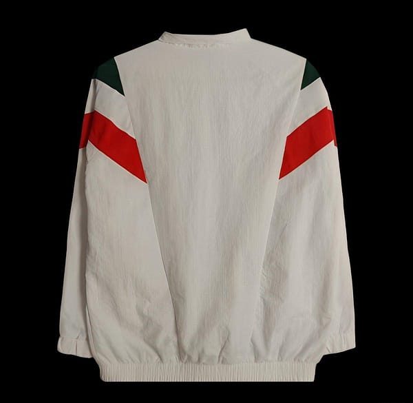 2025 Italy White Windbreaker - Image 2