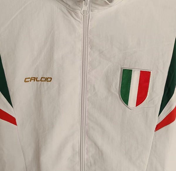 2025 Italy White Windbreaker - Image 6