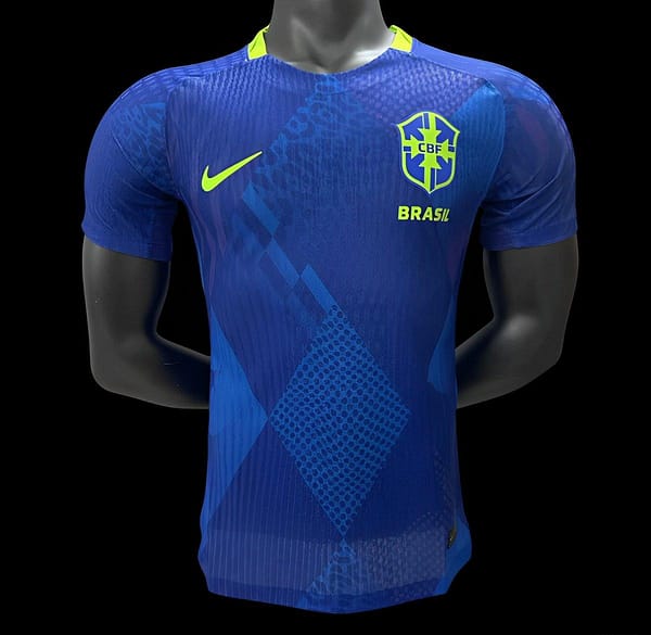 Player Version 2025 Brazil Away Blue Jersey