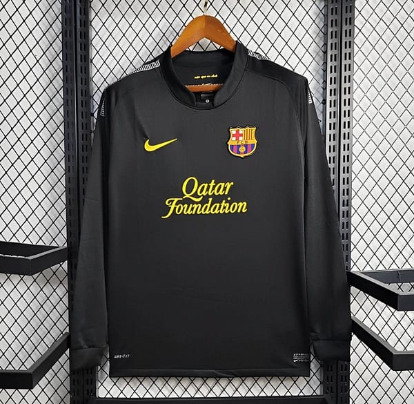 11/12 Retro Barcelona Away Long Sleeve Jersey