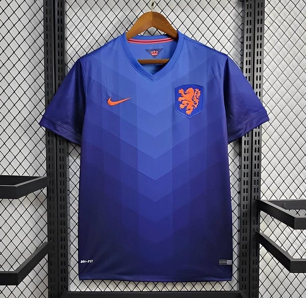 2014 Retro Netherlands Away Jersey