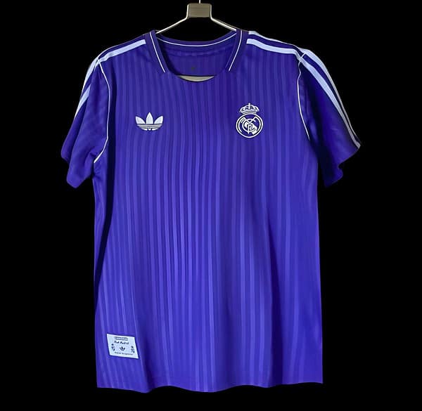 25/26 Real Madrid Adidas Original Purple Icon Jersey