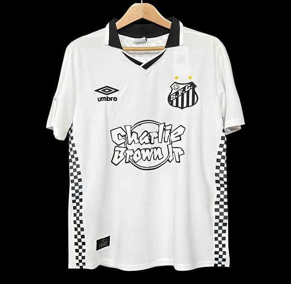 Retro 92/93 Santos Home Jersey