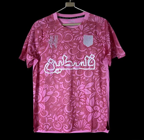 25/26 FC Palestina X Farrah Azam Collab Pink Jersey