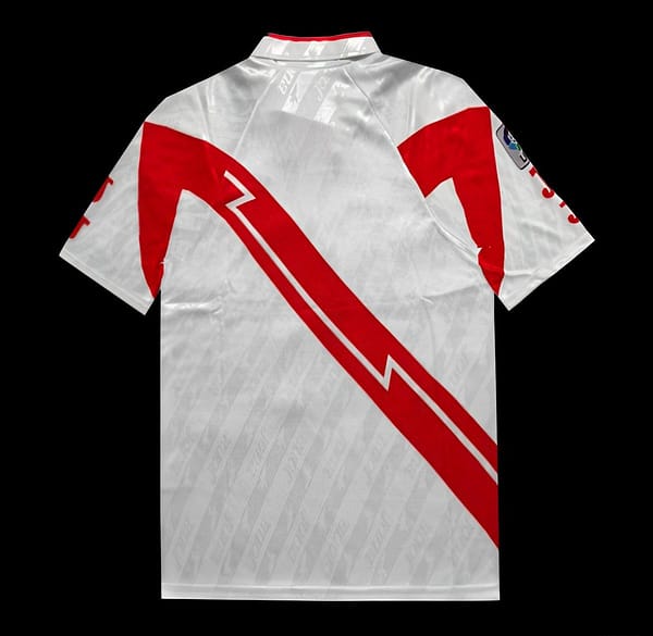 Retro 95/96 Rayo Vallecano Home Jersey - Image 2
