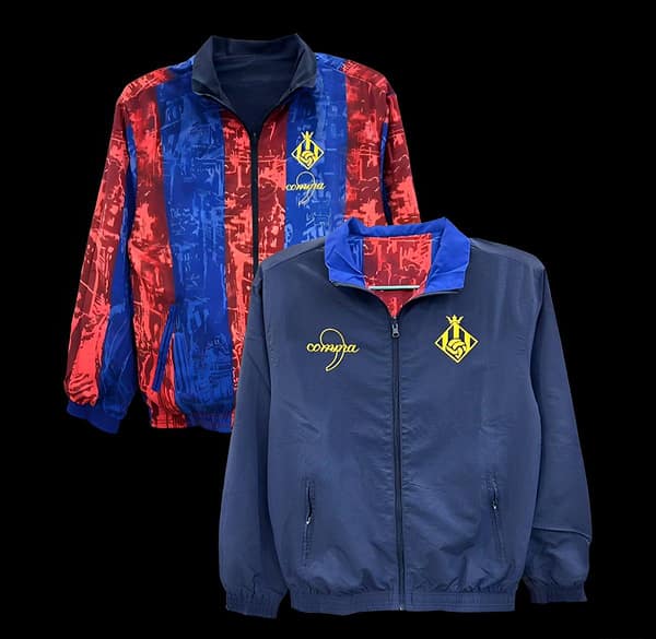 25/26 Barcelona Comma Football Reversible Windbreaker