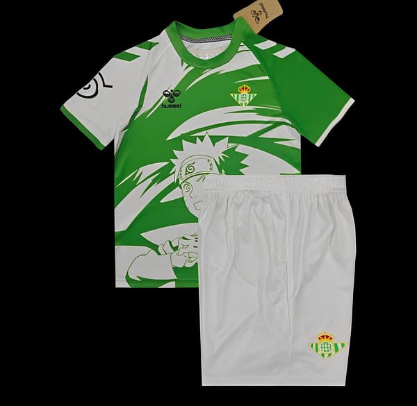 25/26 Kids Real Betis Naruto Inspired Jersey