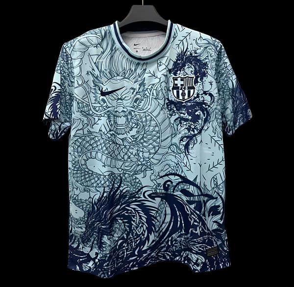 25/26 Barcelona Limited Edition Dragon Collection Jersey - Nike Asian-Inspired Art Series