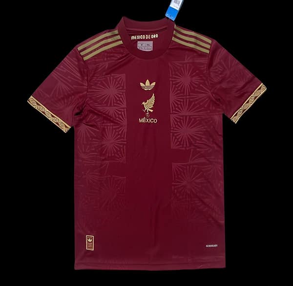 2025 Mexico Gold Cup Wine Jersey