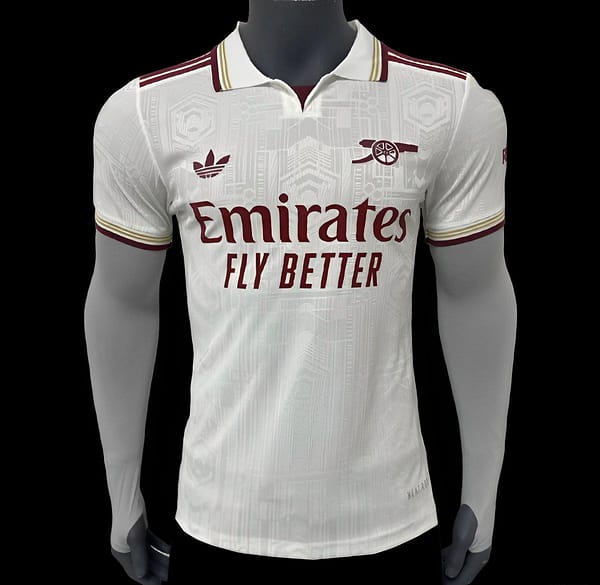 Player Version 25/26 Arsenal Away White Jersey
