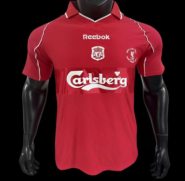 Retro 00/01 Liverpool Home Jersey