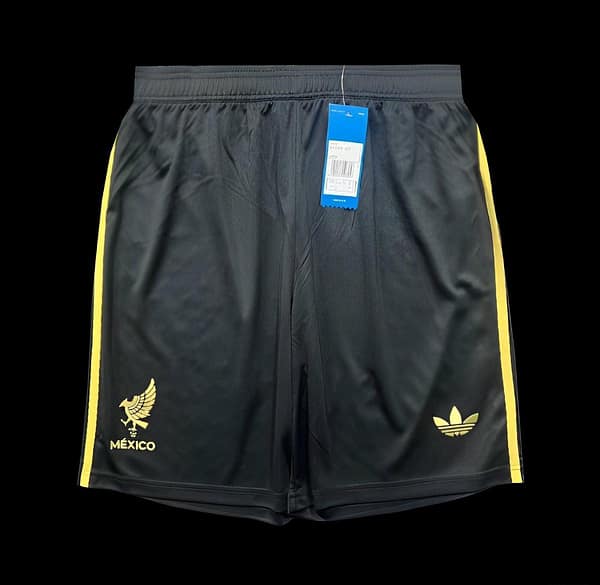 2025 Mexico Gold Cup Black Shorts