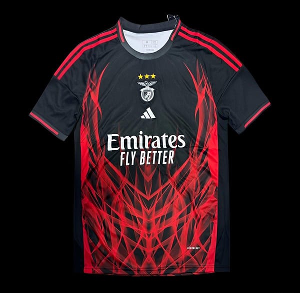 25/26 Benfica Away Black Concept Jersey