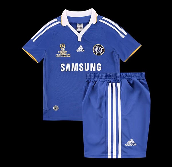 Retro Kids 07/08 Chelsea Home Champion Jersey