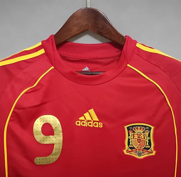 Retro 2008 Spain Home Jersey - Image 4
