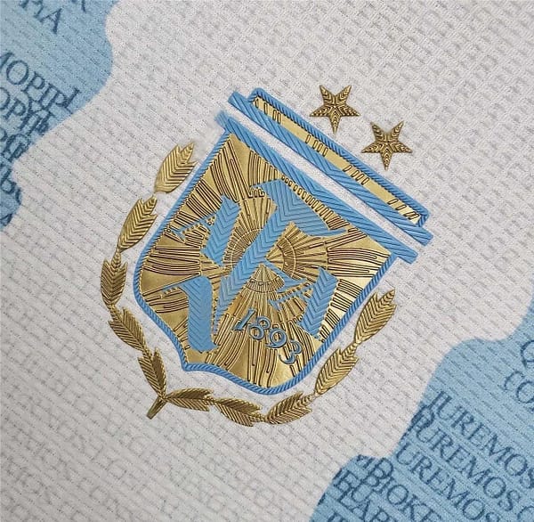 Retro 2021 Argentina Home Maradona Commemorative Edition Jersey - Image 4