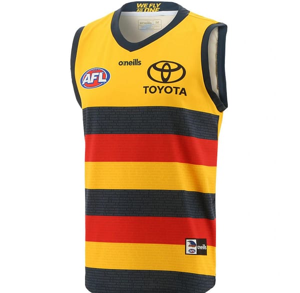 Adelaide Crows 2021 Mens Away Rugby Guernsey