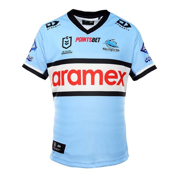 Cronulla-Sutherland Sharks 2022 Men's Home Rugby Jersey