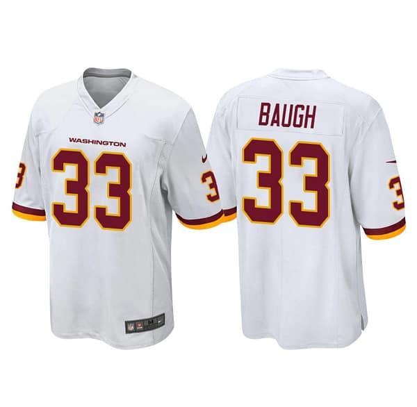 Men's #33 Sammy Baugh White Retired Player Limited Team Jersey