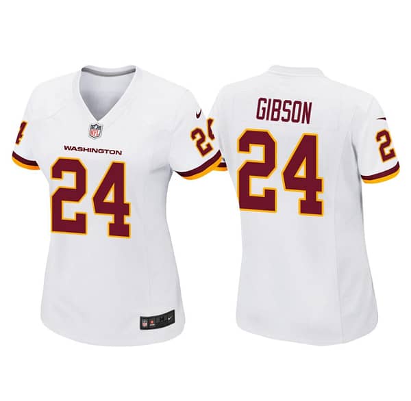 Women's Antonio Gibson White Player Limited Team Jersey