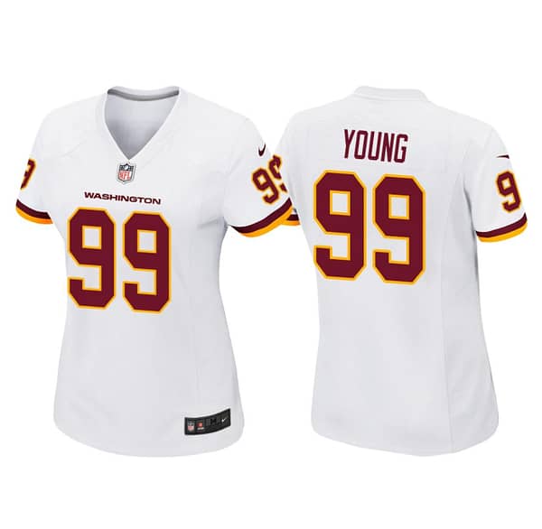 Women's Chase Young White Player Limited Team Jersey
