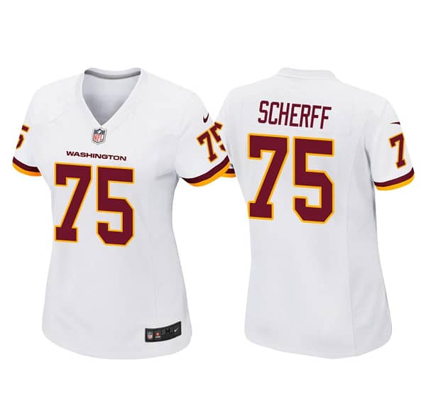 Women's Brandon Scherff White Player Limited Team Jersey