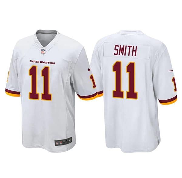 Men's #11 Alex Smith White Player Limited Team Jersey