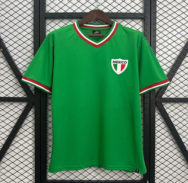 1970 Retro Mexico Home Jersey