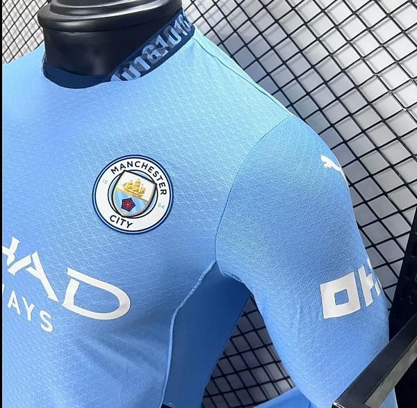 Player Version 24/25 Manchester City Home Long Sleeve Jersey - Image 3
