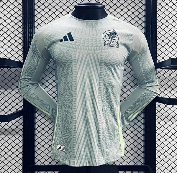 Player Version 2024 Mexico Long Sleeve Copa America Away Jersey
