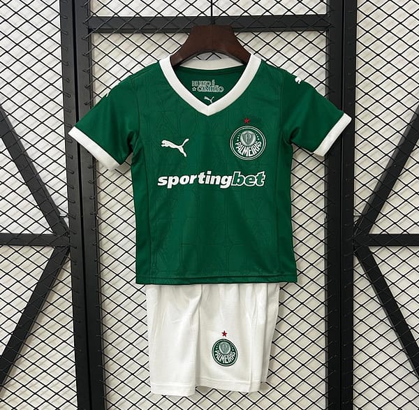 25/26 Kids Palmeiras Home Size 16-28 Jersey