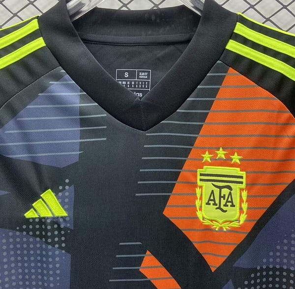 2024 Argentina Black Goalkeeper Jersey - Image 3